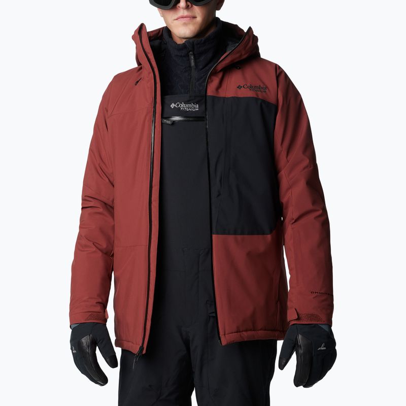 Vyriška slidinėjimo striukė Columbia Winter District III spice/black 8