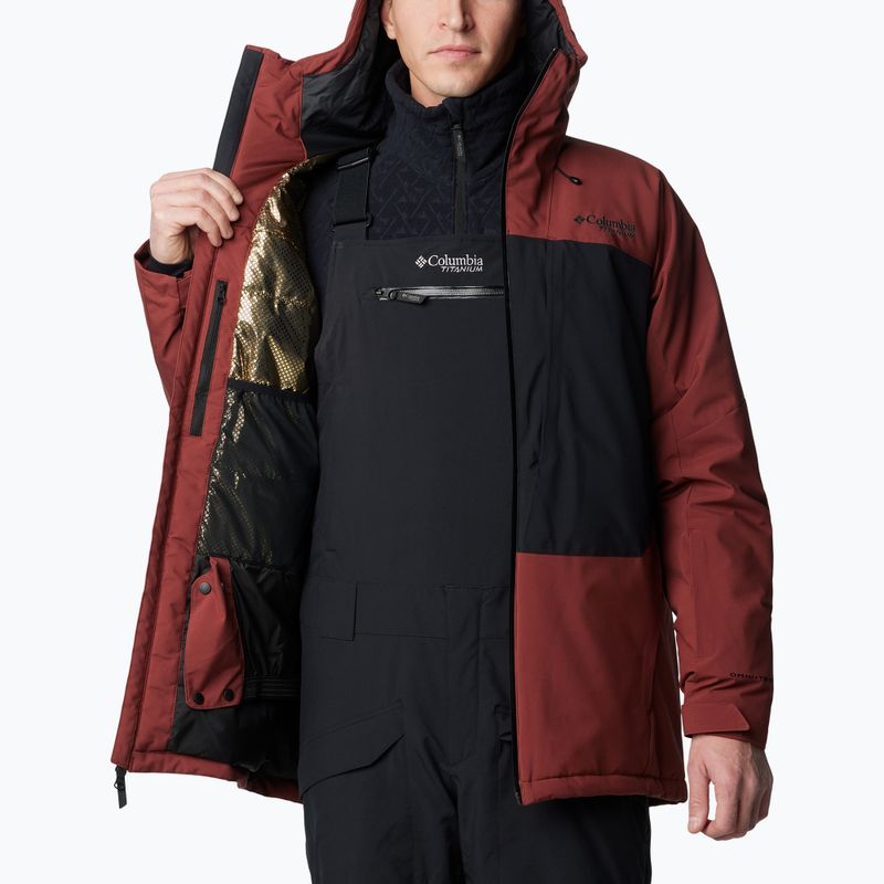 Vyriška slidinėjimo striukė Columbia Winter District III spice/black 9