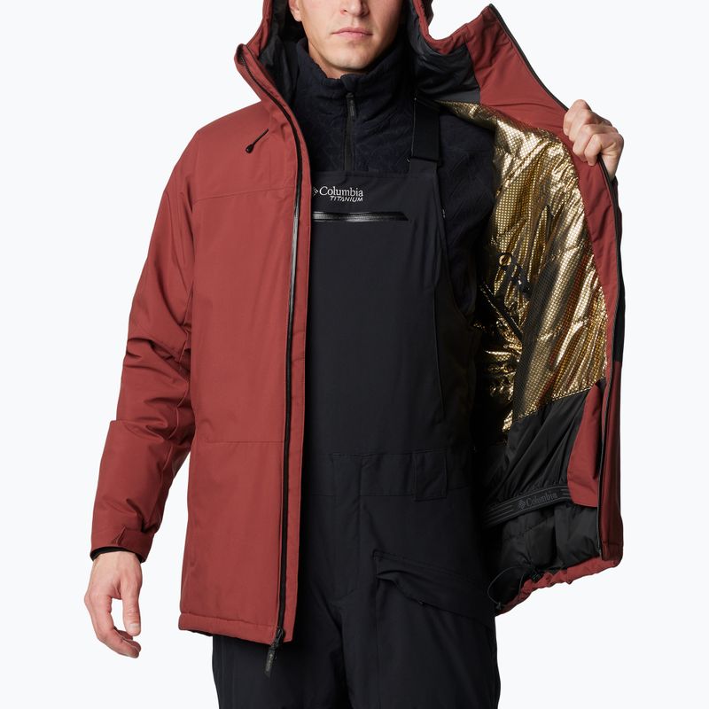 Vyriška slidinėjimo striukė Columbia Winter District III spice/black 10