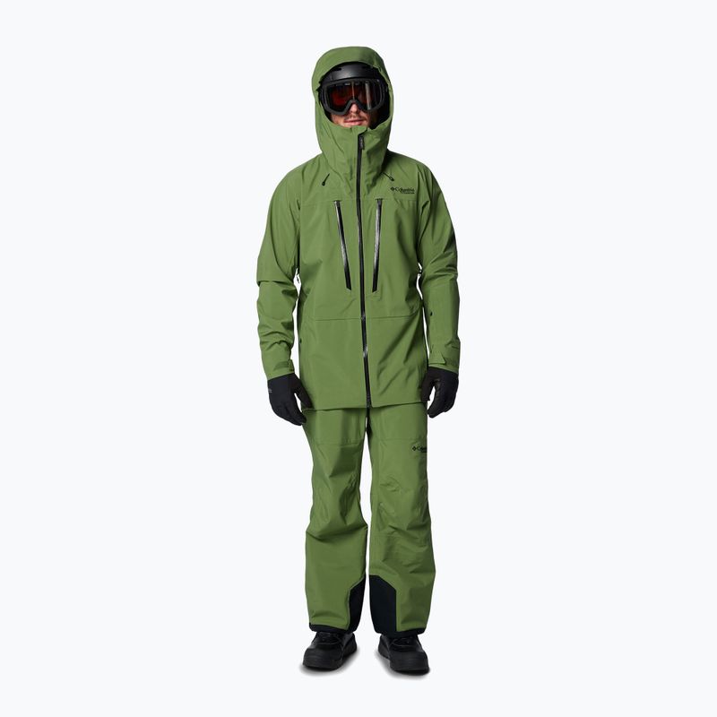 Vyriška slidinėjimo striukė Columbia Platinum Peak II 3L Shell canteen 2