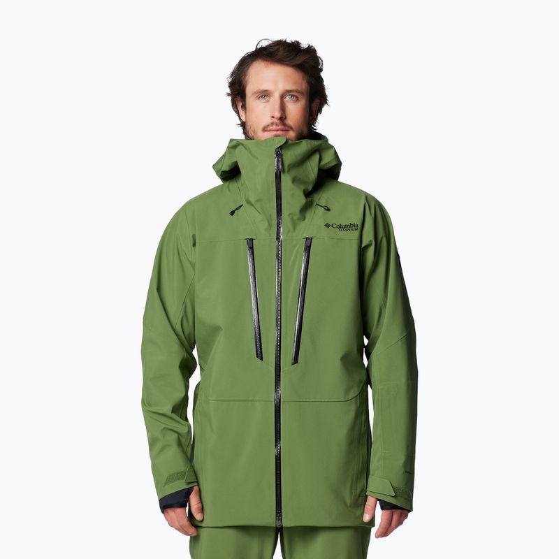 Vyriška slidinėjimo striukė Columbia Platinum Peak II 3L Shell canteen 4
