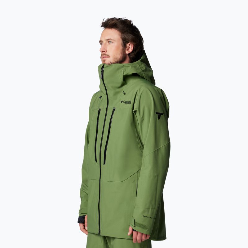Vyriška slidinėjimo striukė Columbia Platinum Peak II 3L Shell canteen 5