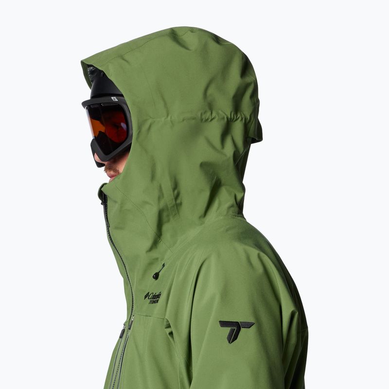 Vyriška slidinėjimo striukė Columbia Platinum Peak II 3L Shell canteen 7