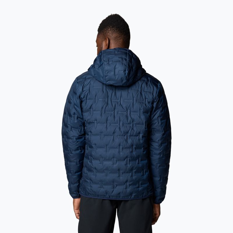 Vyriška pūsta striukė Columbia Delta Ridge II Down Hooded collegiate navy 3