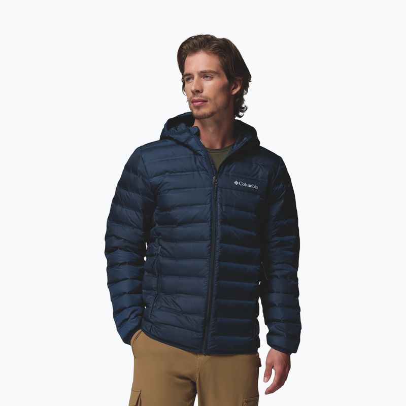 Vyriška pūsta striukė Columbia Lake 22 II Down Hooded collegiate navy