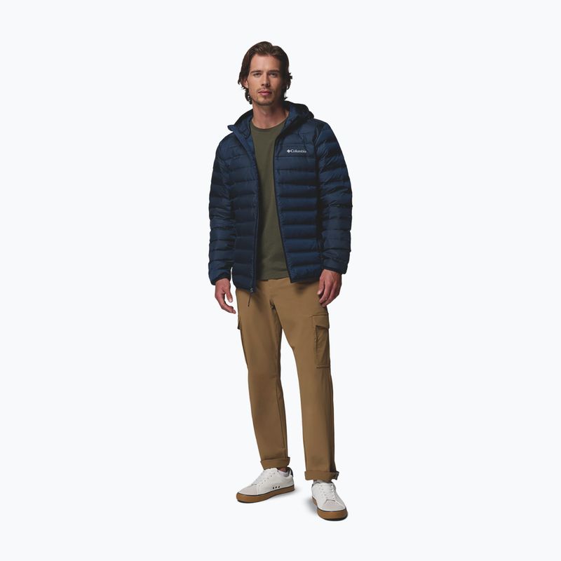 Vyriška pūsta striukė Columbia Lake 22 II Down Hooded collegiate navy 2