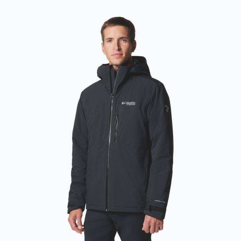 Vyriška lietaus striukė Columbia Explorers Edge II Insulated black 4