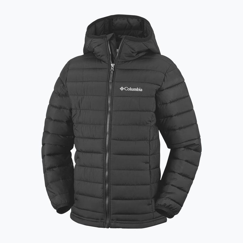 Vaikiška striukė Columbia Powder Lite II Hooded black 3
