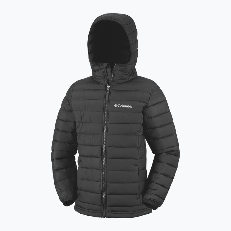Vaikiška striukė Columbia Powder Lite II Hooded black 4