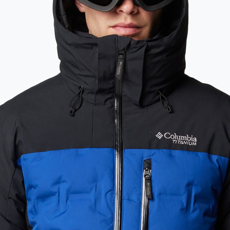 Vyriška slidinėjimo striukė Columbia Wild Card IV Down mountain blue/black 5