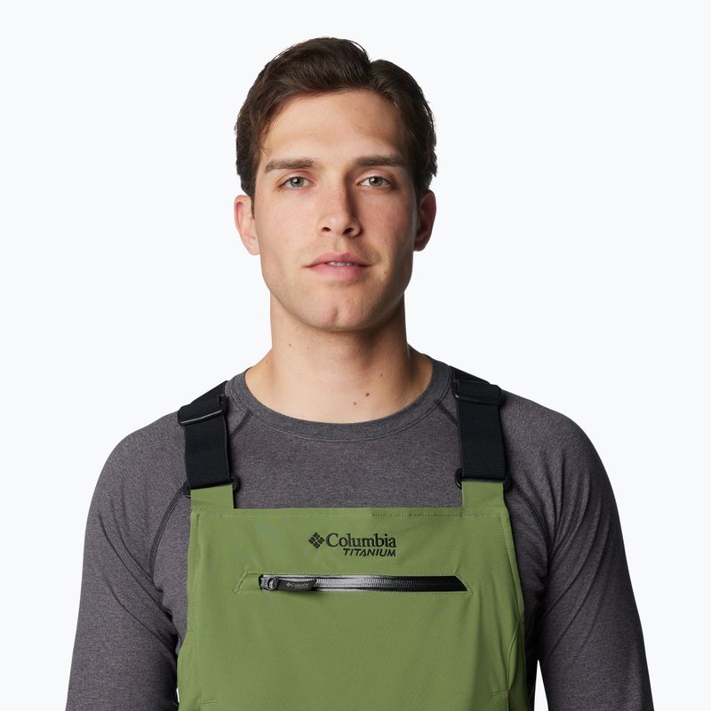 Vyriškos slidinėjimo kelnės Columbia Highland Summit II Bib canteen / black 5