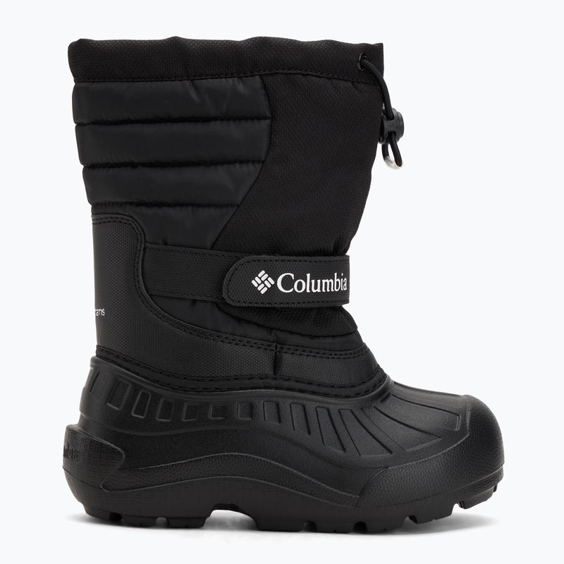Vaikiški sniego batai Columbia Youth Powderbug Snowlite black/white 2