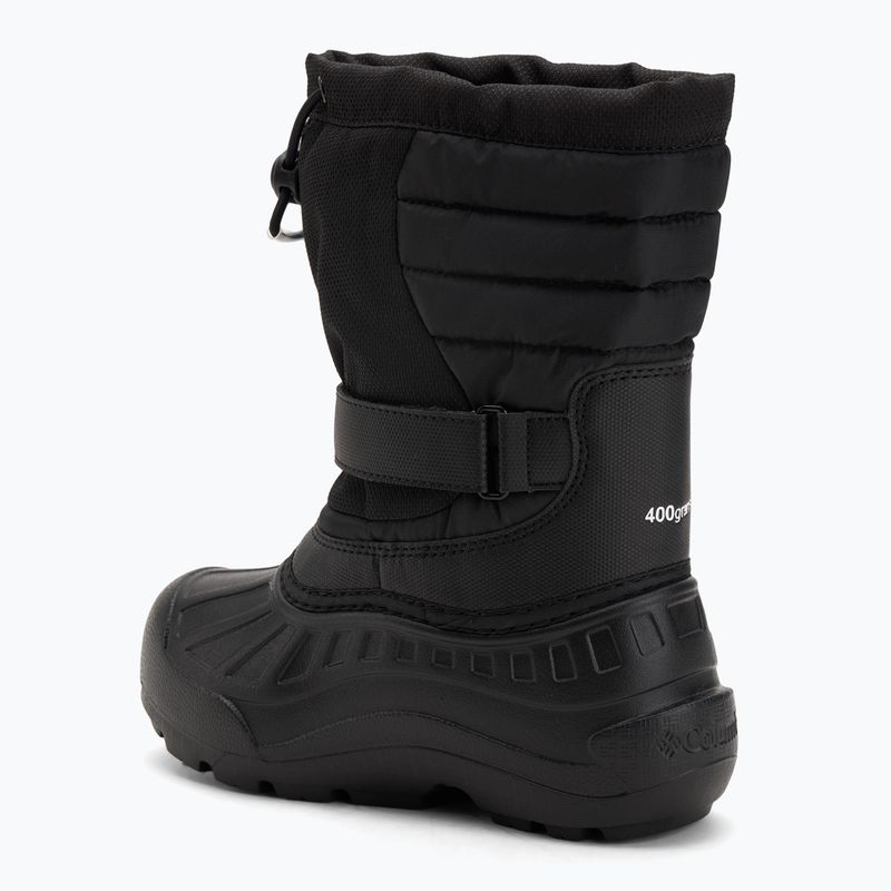 Vaikiški sniego batai Columbia Youth Powderbug Snowlite black/white 3