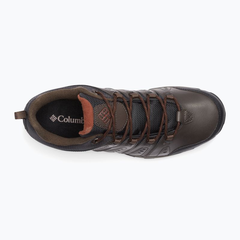 Columbia Woodburn II Waterproof vyriški trekingo batai cordovan/cinnamon 15