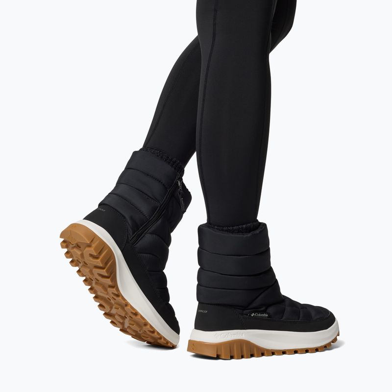 Moteriški žieminiai batai Columbia Snowtrot Mid black/sea salt 11