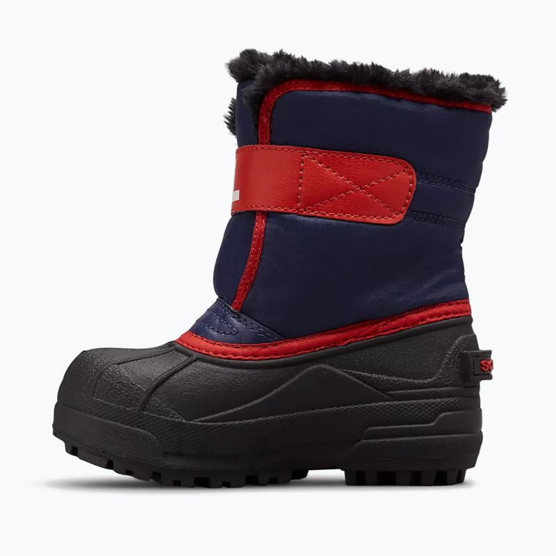 Vaikiški sniego batai Sorel Childrens Snow Commander nocturnal/sail red 10