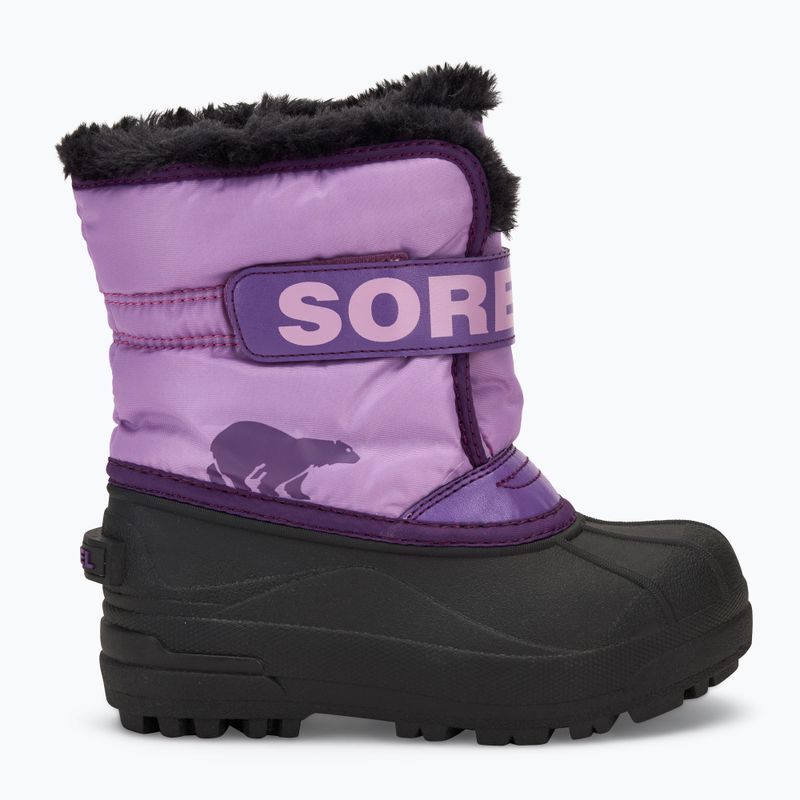 Vaikiški sniego batai Sorel Childrens Snow Commander gumdrop/purple violet 2