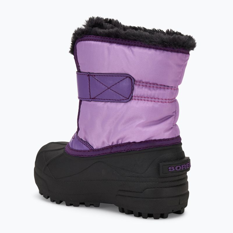 Vaikiški sniego batai Sorel Childrens Snow Commander gumdrop/purple violet 3