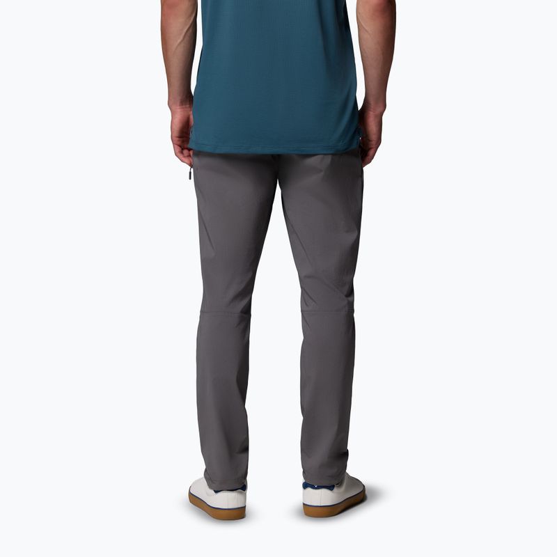 Vyriškos softshell kelnės Columbia Tech Softshell city grey/black 3