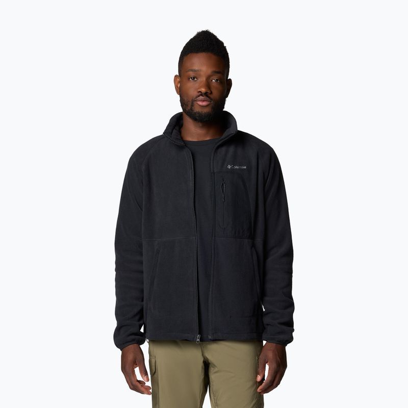 Vyriškas fliso džemperis Columbia Rapid Expedition II Full Zip Fleece black
