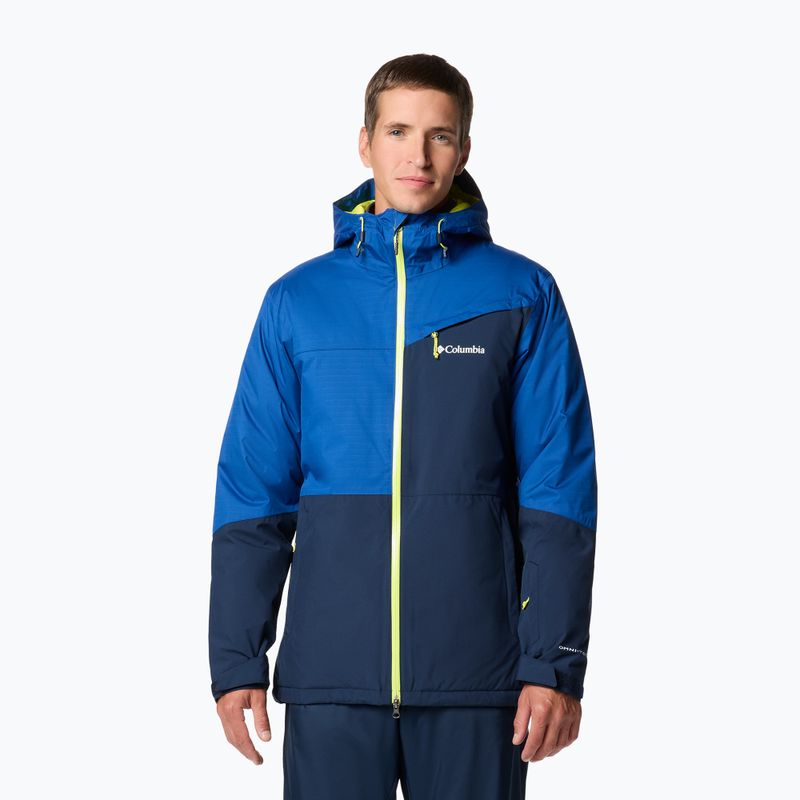 Vyriška slidinėjimo striukė Columbia Iceberg Point II collegiate navy/mountain blue