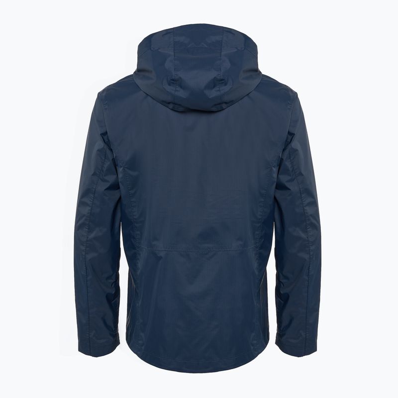 Vyriška striukė nuo lietaus Columbia Pouring Adventure III collegiate navy 2