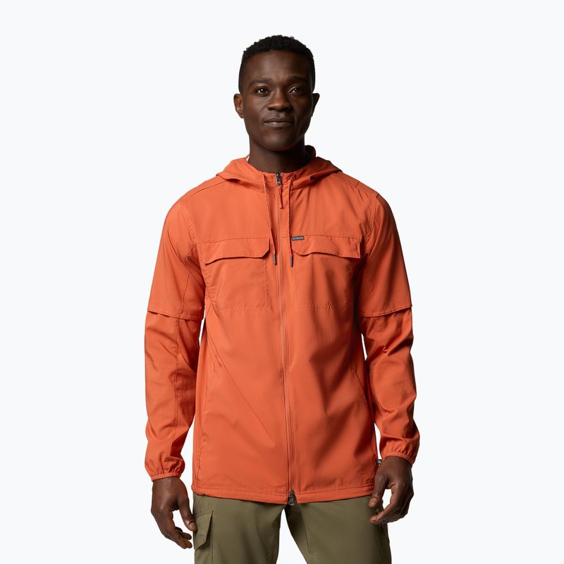 Vyriškas žygio džemperis Columbia Skien Valley Hooded tuscan