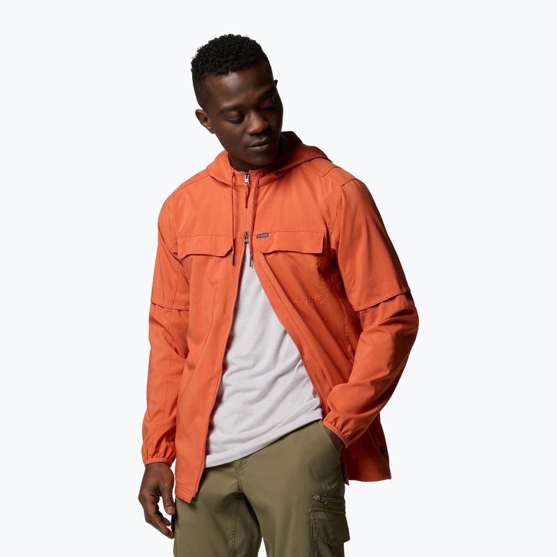 Vyriškas žygio džemperis Columbia Skien Valley Hooded tuscan 3