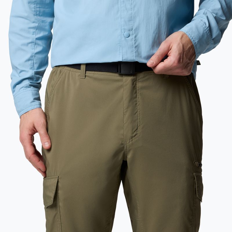 Vyriškos žygio kelnės Columbia Skien Valley Cargo stone green 5