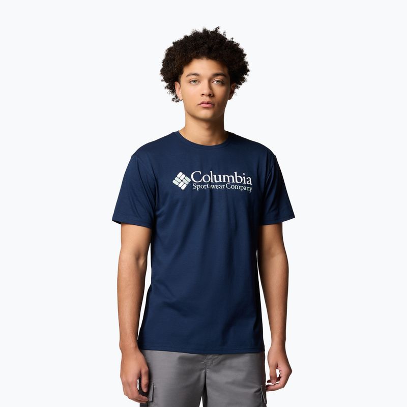 Vyriški marškinėliai Columbia CSC Basic Logo collegate navy