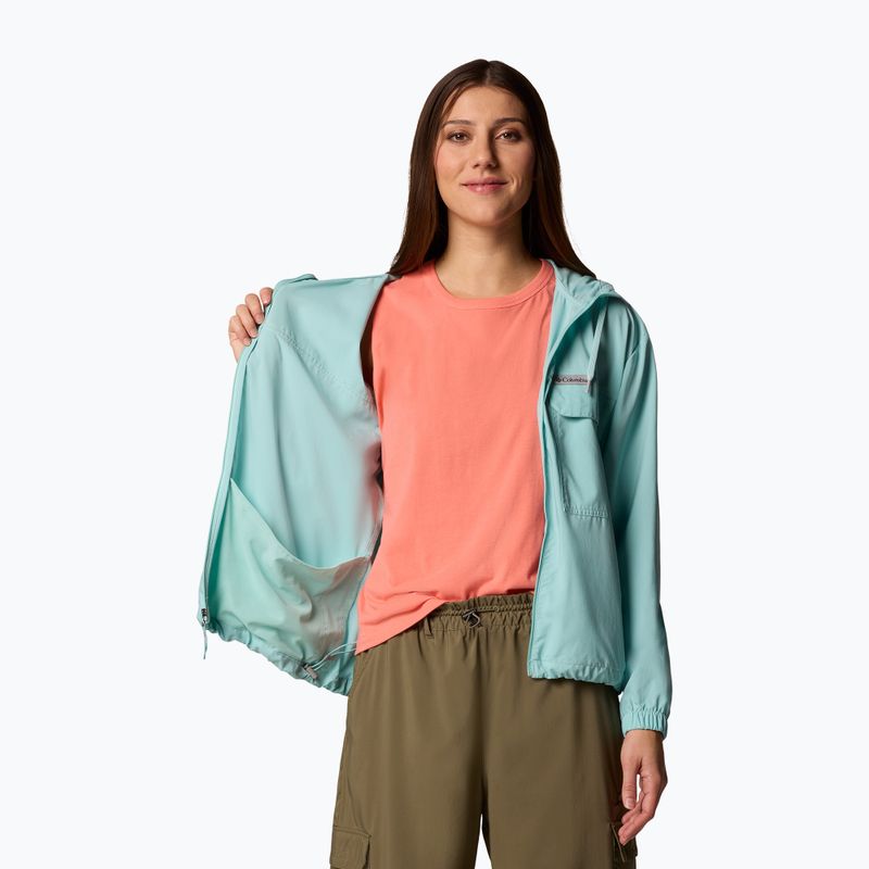Moteriškas žygio džemperis Columbia Skien Valley Hooded spray 5