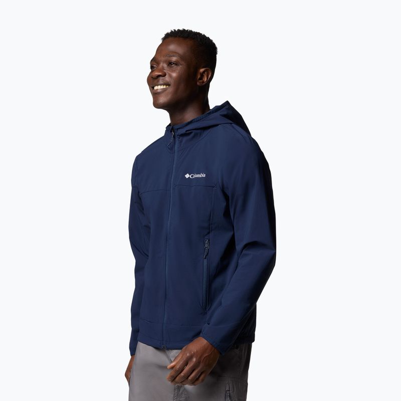 Vyriška softshell striukė Columbia Heather Canyon collegiate navy 4