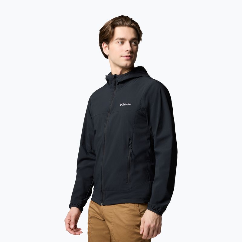 Vyriška softshell striukė Columbia Heather Canyon black 4