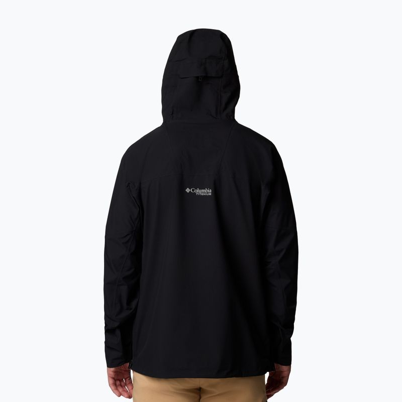 Vyriška softshell striukė Columbia Northwest Explorer 3L Shell black 3