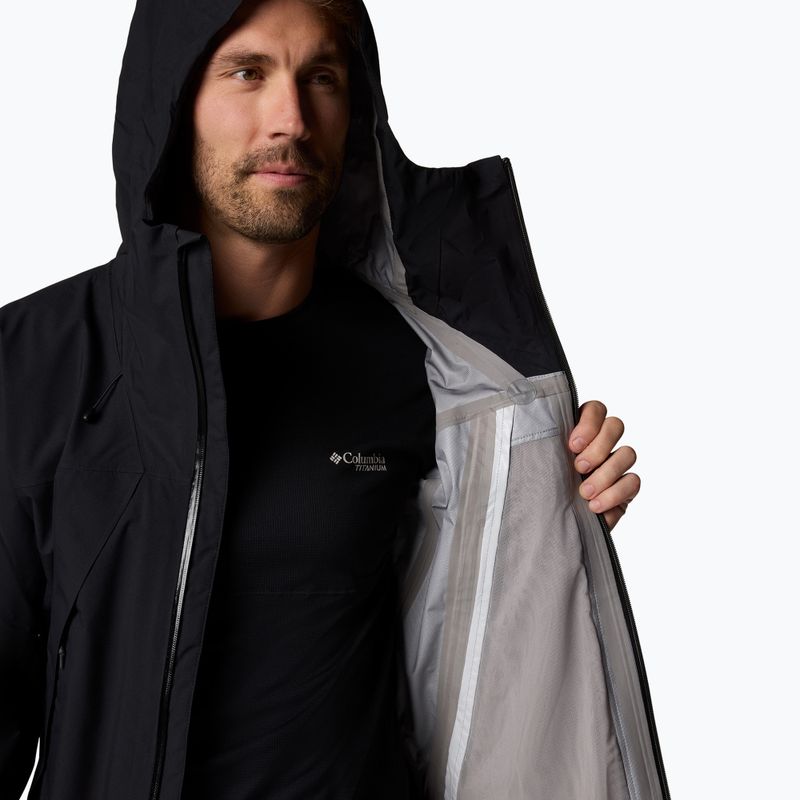 Vyriška softshell striukė Columbia Northwest Explorer 3L Shell black 6