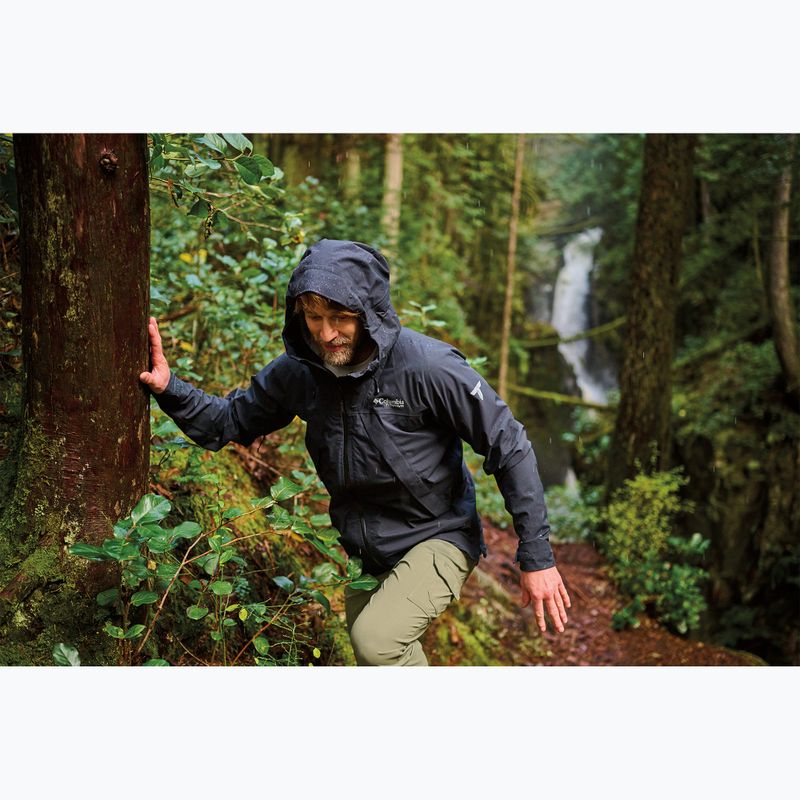 Vyriška softshell striukė Columbia Northwest Explorer 3L Shell black 13