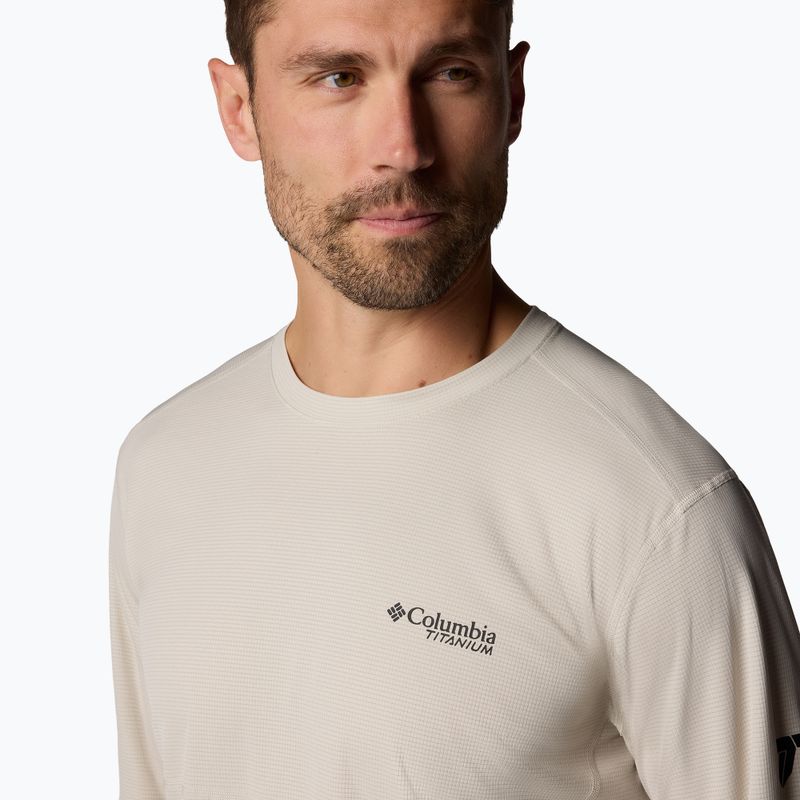 Vyriški marškinėliai ilgomis rankovėmis Columbia Cirque River Pro Crew dark stone 5