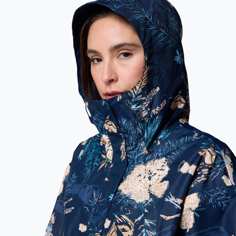 Moteriška hibridinė striukė Columbia Hikebound Printed collegiate navy 6