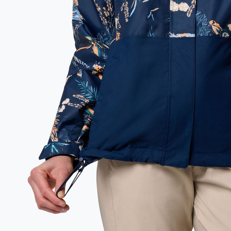 Moteriška hibridinė striukė Columbia Hikebound Printed collegiate navy 7