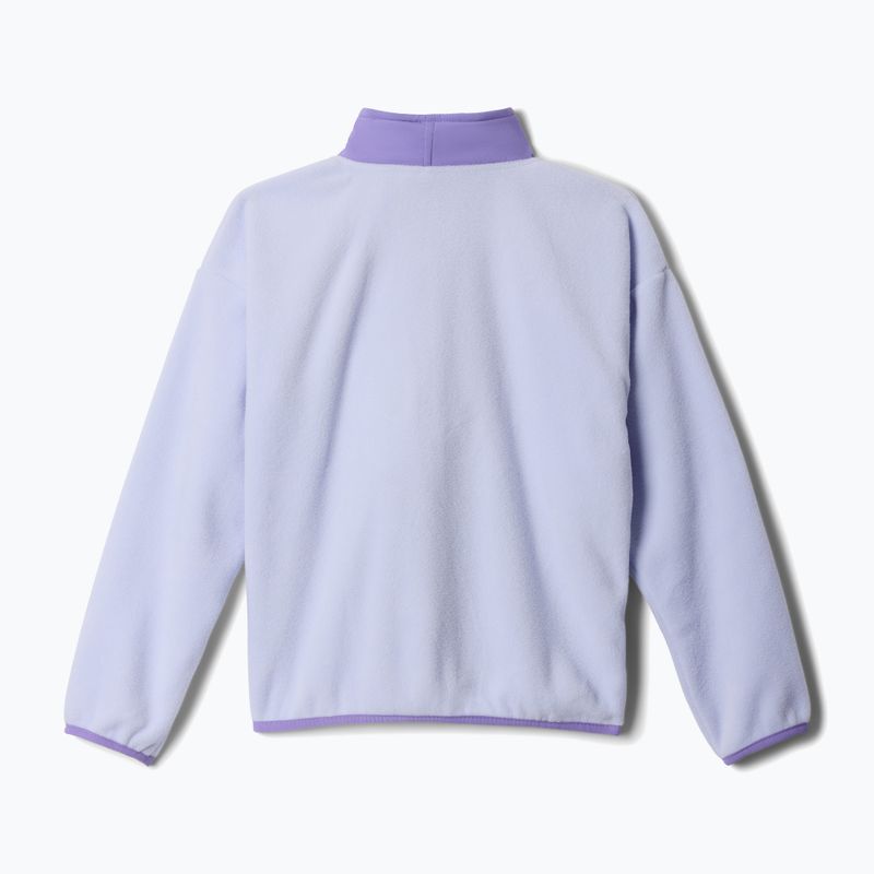 Vaikiškas fliso džemperis Columbia Sequoia Grove Full Zip Fleece snowdrift/paisley purple 2
