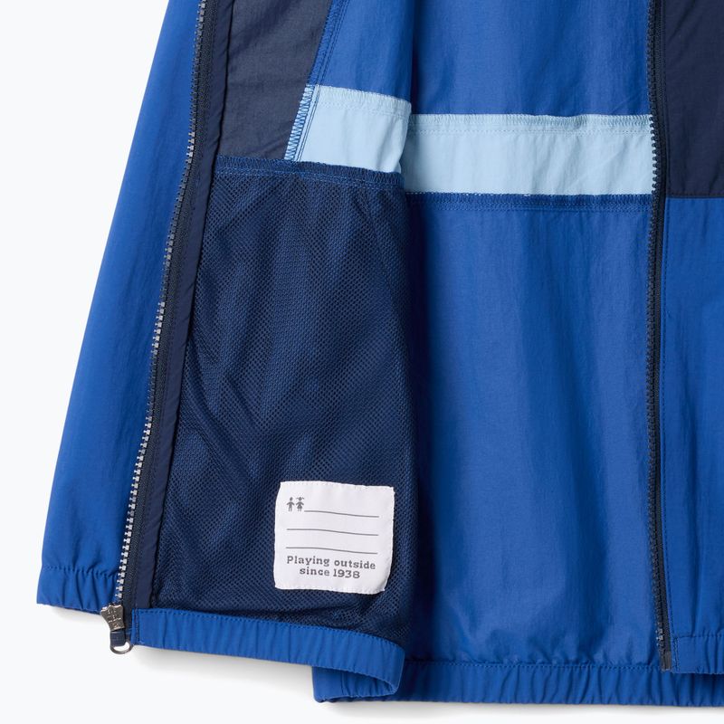 Vaikiška striukė nuo vėjo Columbia Spire Valley Windbreaker mountain blue/collegiate navy/ripple blue 3