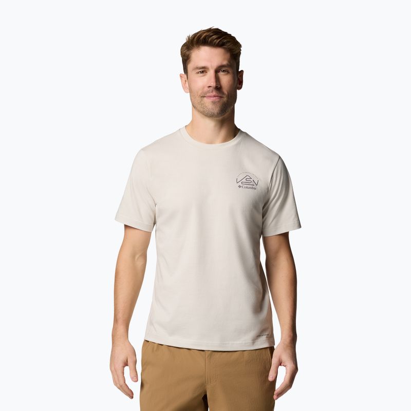 Vyriški marškinėliai Columbia Tunnel Valley Graphic Tee dark stone/naturally inclined