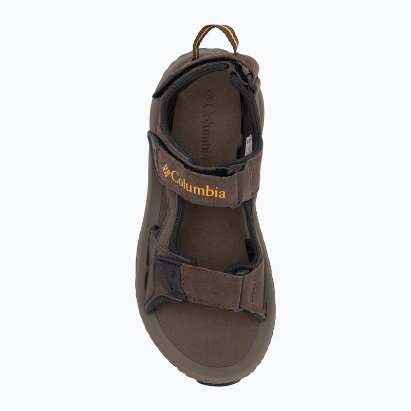 Vyriški sandalai Columbia Konos Hiker 3-Strap cordovan/mud 5