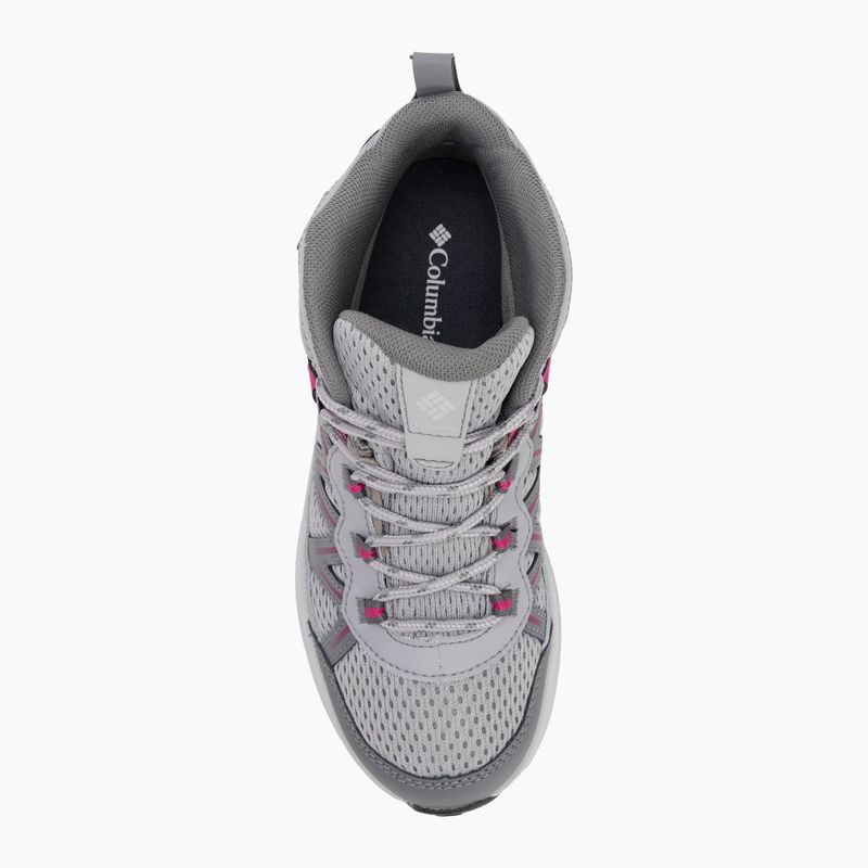 Vaikiški turistiniai batai Columbia Youth Peakfreak Rush Mid Waterproof ti grey steel/teal 5