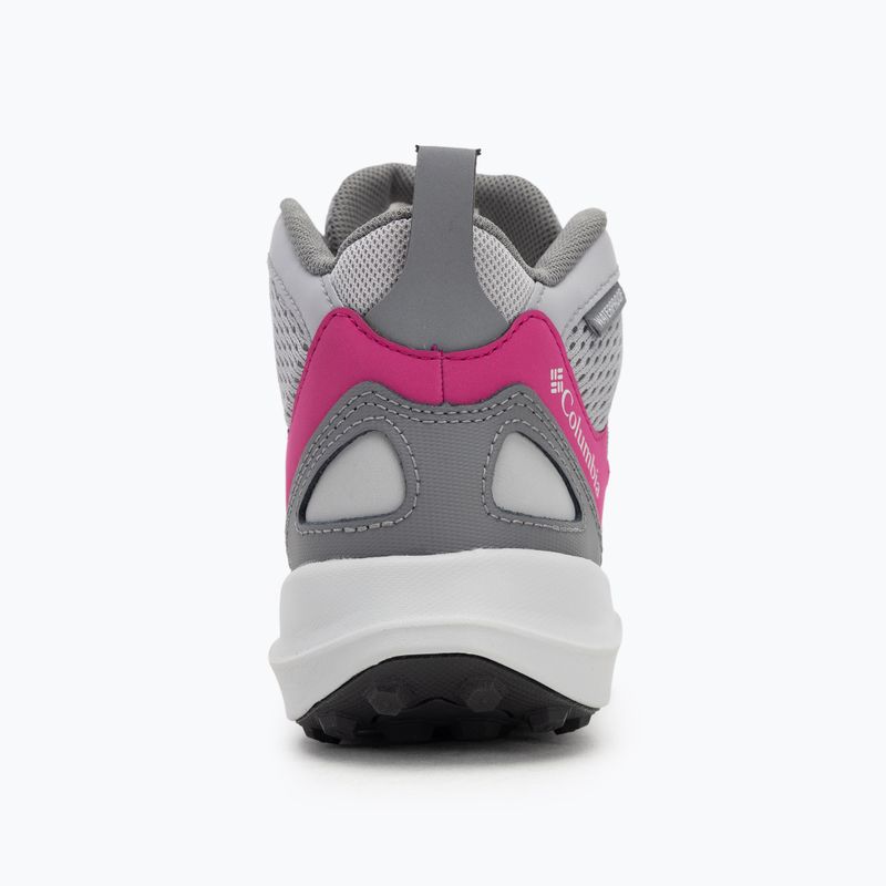 Vaikiški turistiniai batai Columbia Youth Peakfreak Rush Mid Waterproof ti grey steel/teal 6
