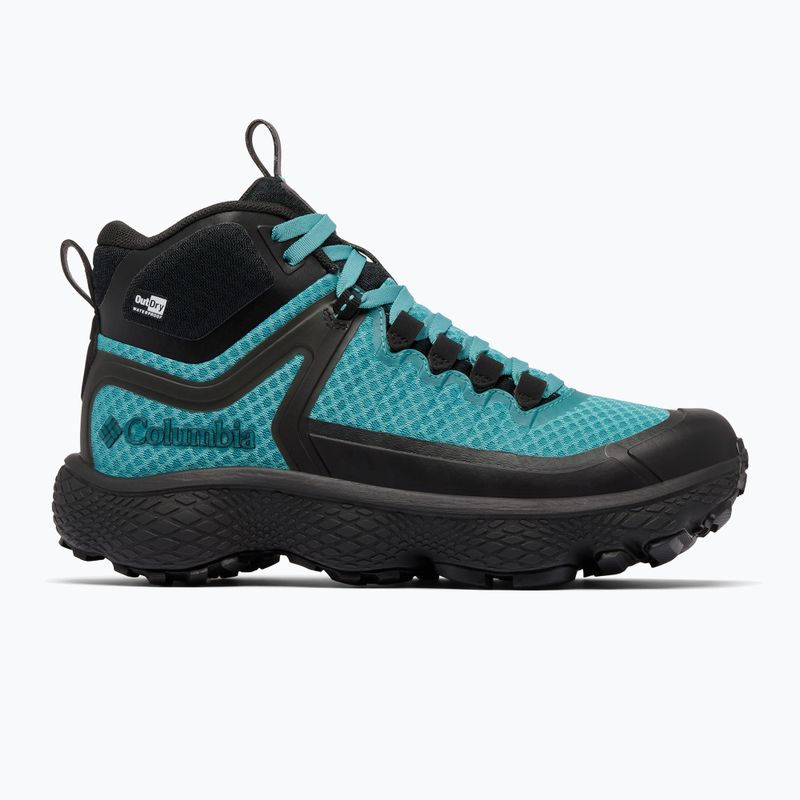 Moteriški turistiniai batai Columbia Escape Thrive Titanum Mid Outdry teal/black 8