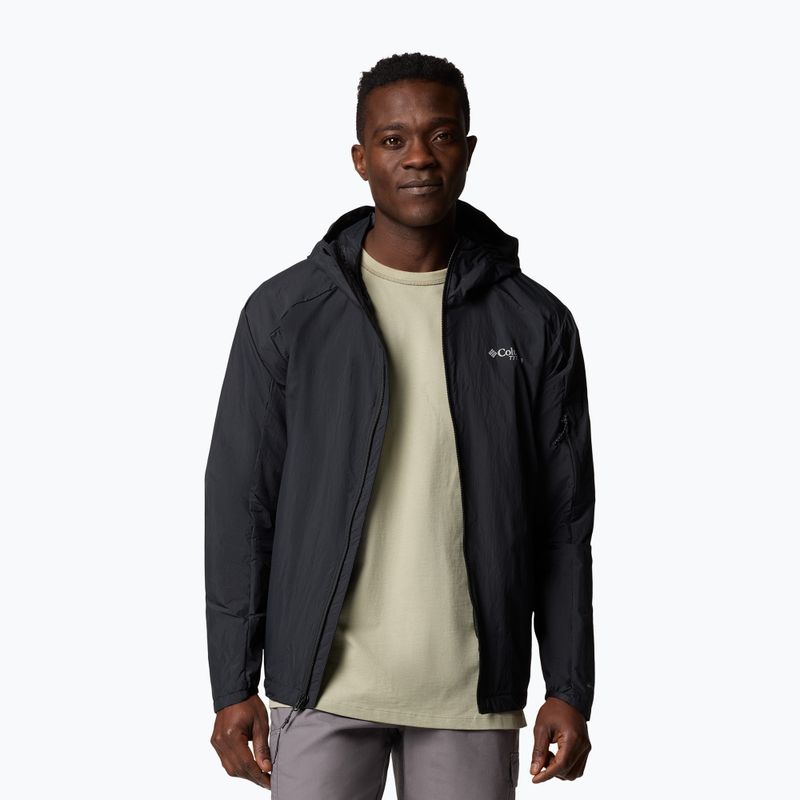 Vyriška striukė nuo vėjo Columbia Loop Trail II Windbreaker black 5