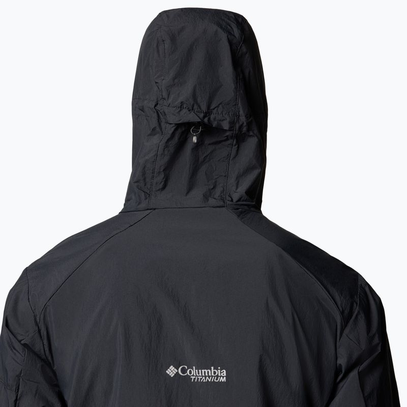 Vyriška striukė nuo vėjo Columbia Loop Trail II Windbreaker black 7