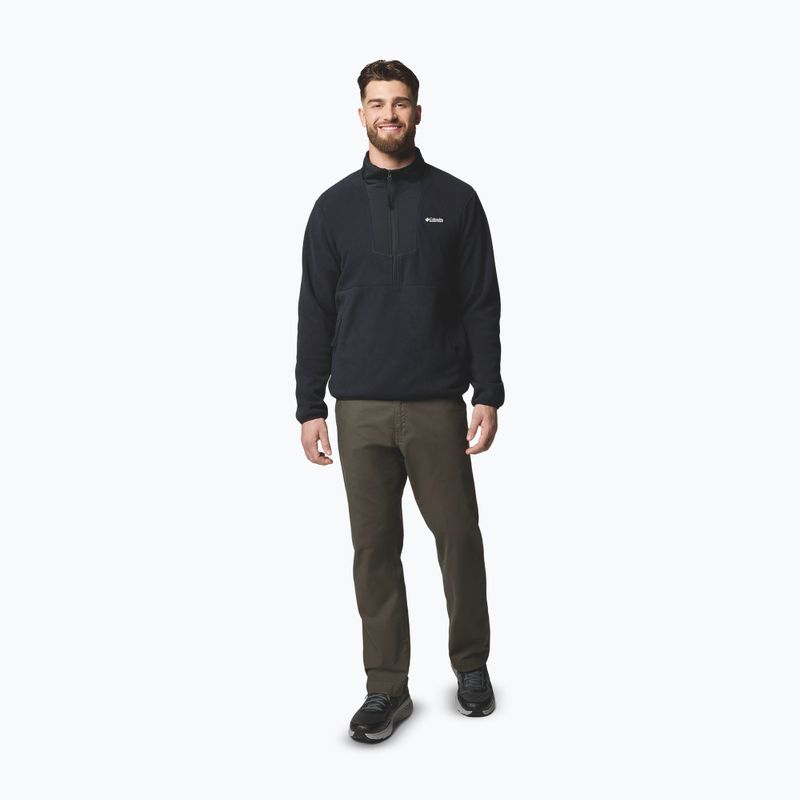 Vyriškas džemperis Columbia Sequoia Grove Half Zip Fleece black 2