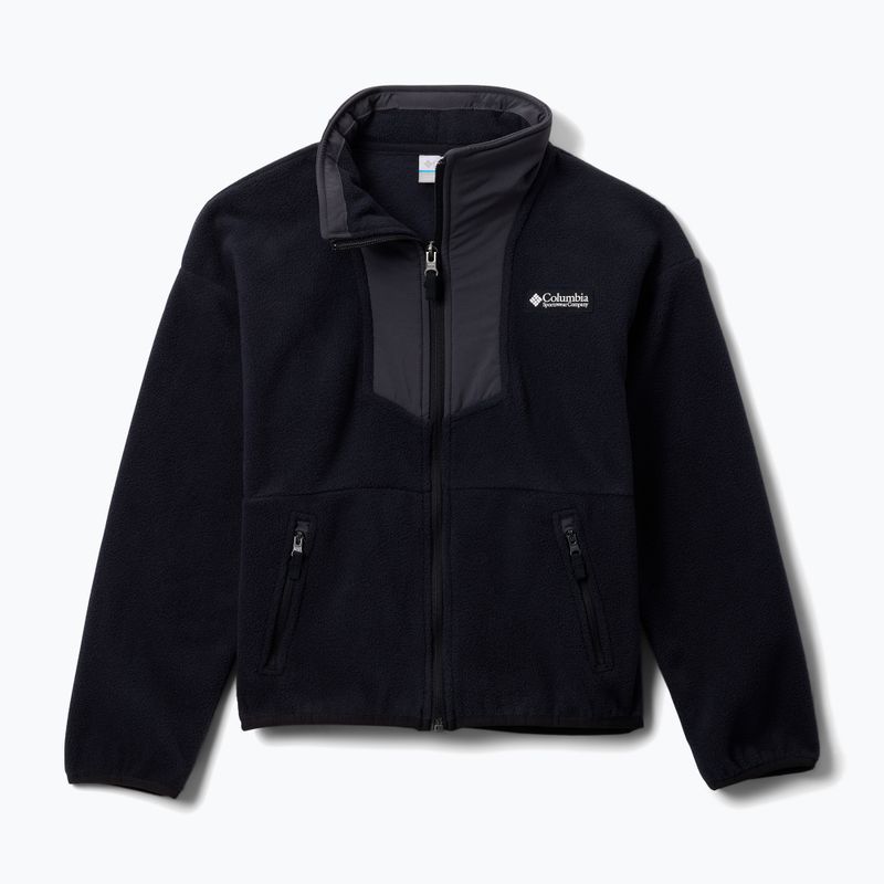 Vaikiškas flisinis džemperis Columbia Sequoia Grove Full Zip Fleece black